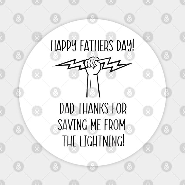 Happy Fathers Day Magnet by dailydadacomic